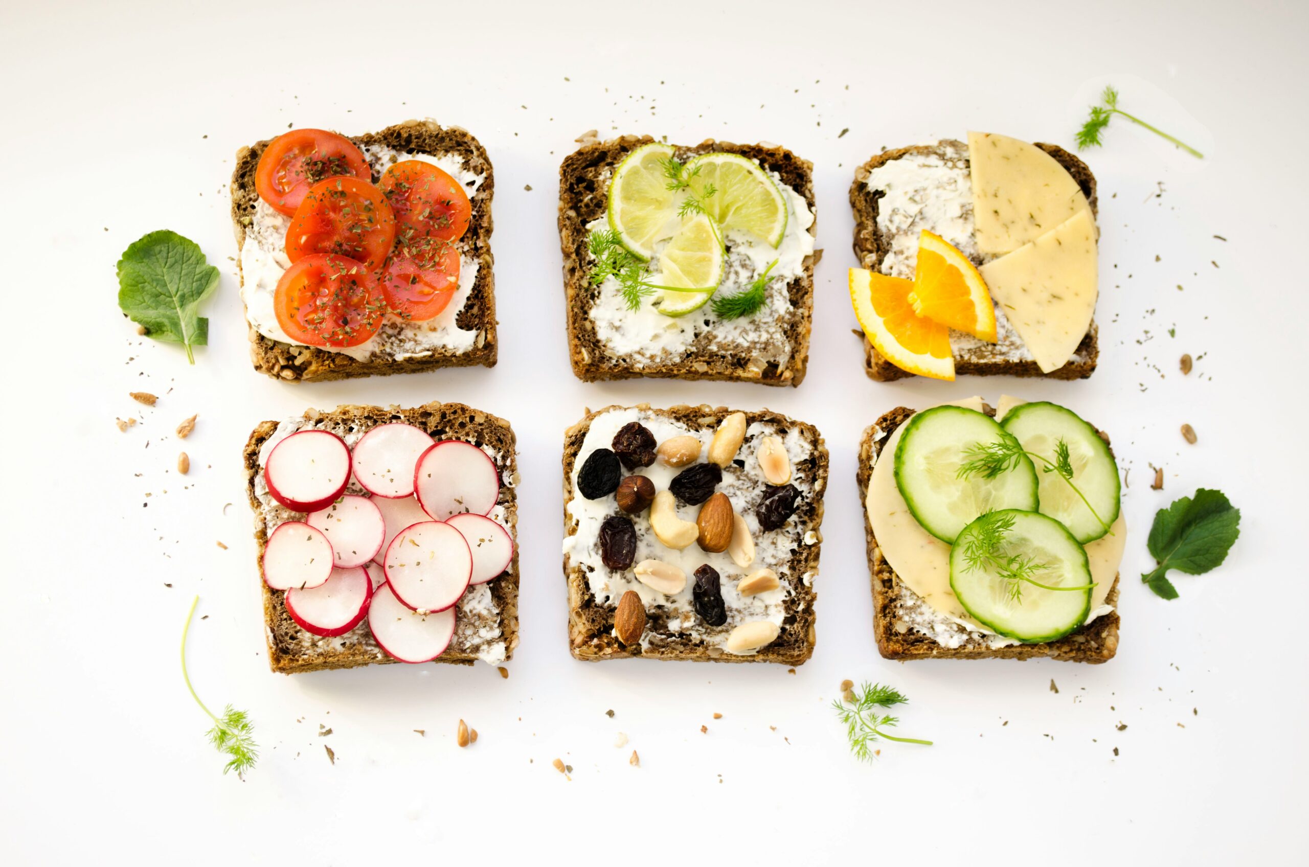 6 Healthy Foods options
